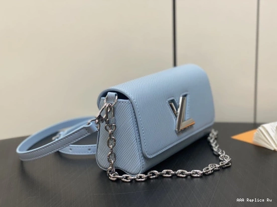 AAA Pruses Bags LOUIS TWIST-19*10.5*6.5cm VUITTON 0802